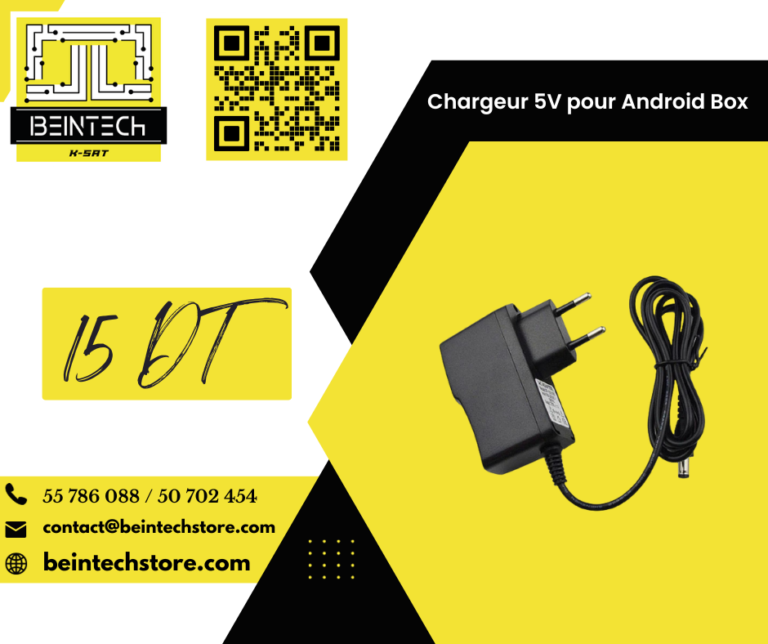 Chargeur 5V pour Android Box